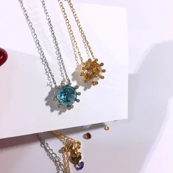 

High quality SWA. [New products]. Sun Fresh Tone Delicate Simple Creative Woman Necklace