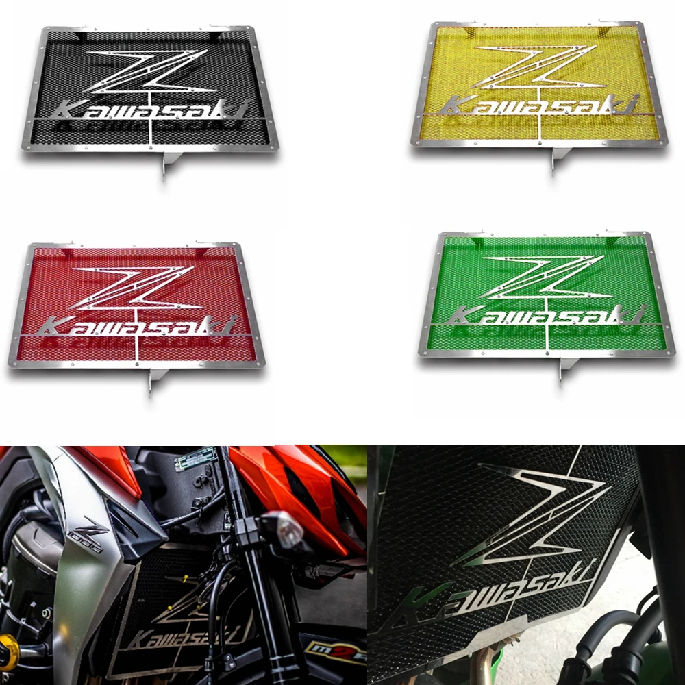 Для Kawasaki Z1000 Z1000SX Z800 Z750 ZR1000F ZR1000G Ninja1000 Защита радиатора Мотоцикла защитная решетка