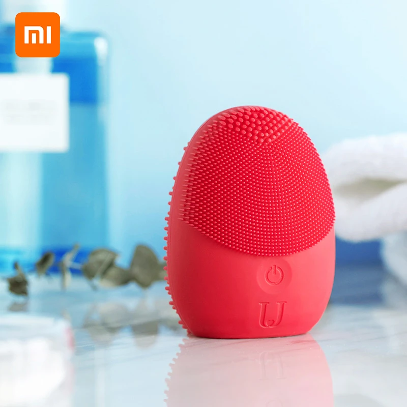 Xiaomi Mijia Mini Sonic силиконовая щетка для глубокого очищения лица электрическая