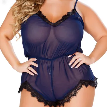 

Sexy Women Lace Girl Plus Size Lingerie Corset Lace Underwear One Piece Pajamas Sexy Lingerie Women Porno Erotic Corset Z0213