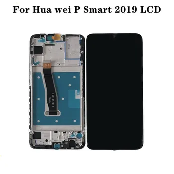 

YWEWBJH For Psmart 2019 LCD Display with Touch Screen Digitizer Assembly With Frame For P smart 2019 Repair Part