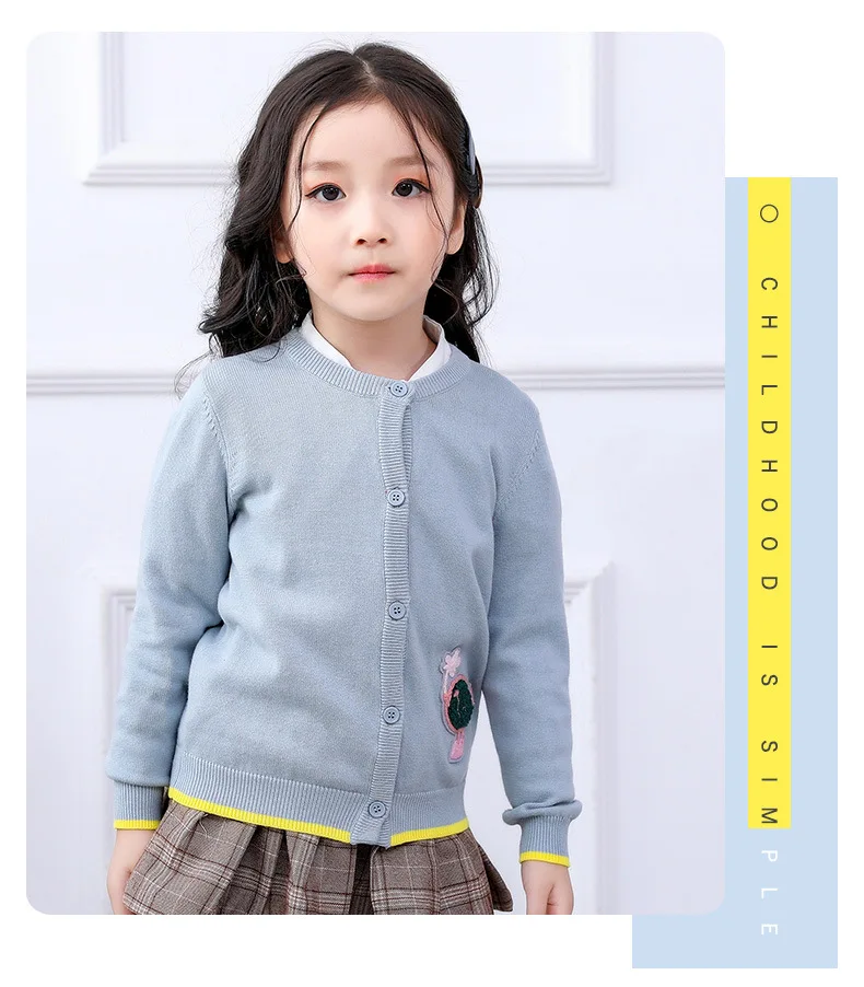 Свитер для малышей; Кардиган для девочек; свитер для девочек; хлопковый свитер для девочек; милый свитер; Детский кардиган