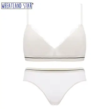 

Wirefree Bra Sets Underwear Women Set Lingerie Feminina Ensemble Lingerie Femme Sexy Women Intimates 2020 Underwear & Sleepwears