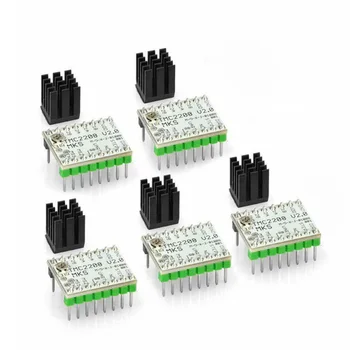 

With Heat Sink Motor Driver MKS TMC2208 V2.0 Stepper Board For 3D Printer