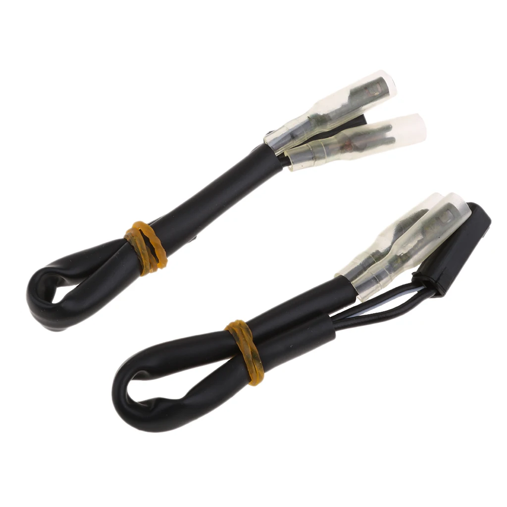 Pair Of Adapter Indicators Headlights Plug Arrows Plastic Vespa For Suzuki 1300r