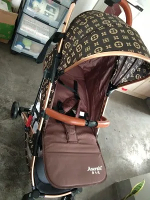 louis vuitton baby stroller