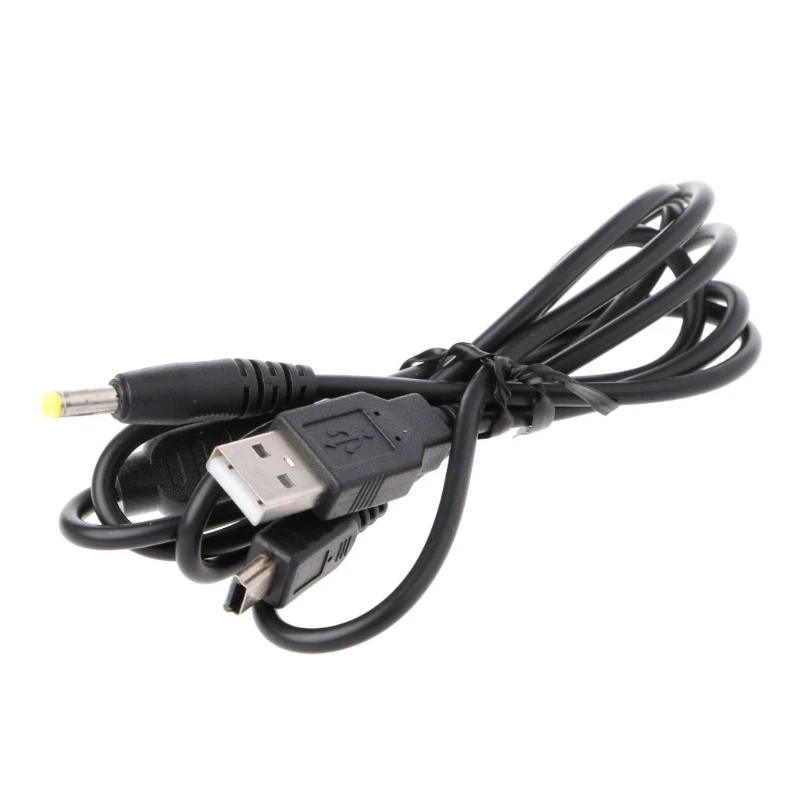 2-в-1 для зарядки Зарядное устройство передачи данных USB 2,0 кабель для Оборудование для psp 1000 2000 3000 Au08 19; Прямая поставка