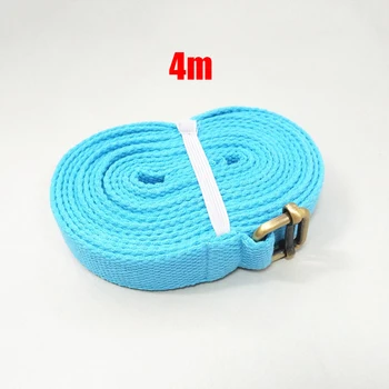 

4m Yoga Toning Band Gear Belt Fitness Cotton Stretching Sweat absorption