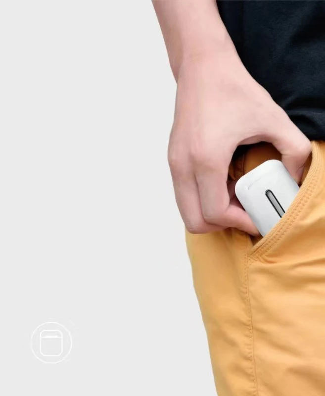 Bluetooth 5,0 матовые наушники Q8L TWS вкладыши 8D стерео беспроводные наушники с красочным освещением для смартфона