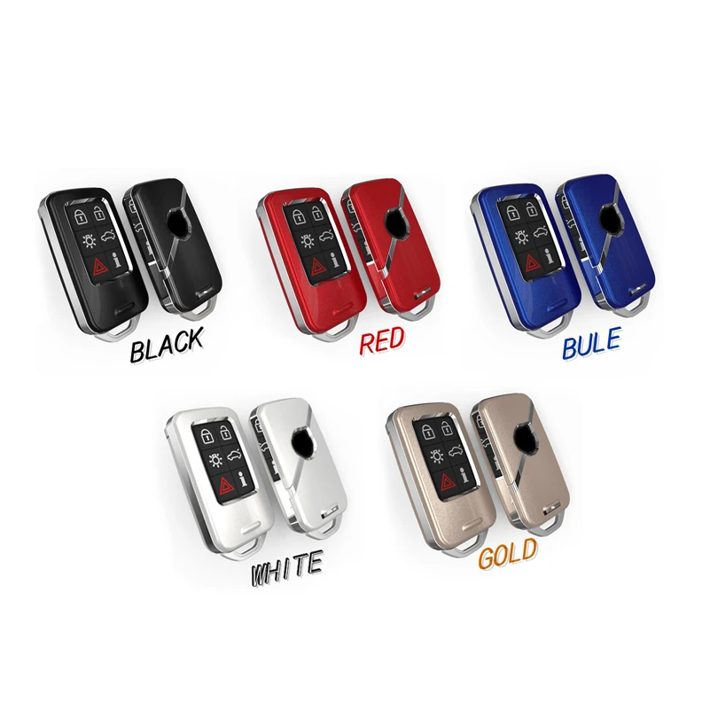 1 шт 5 или 6 кнопок смарт-чехол для дистанционного ключа от машины оболочки для VOLVO S60 S80 V70 XC60 XC70 V60