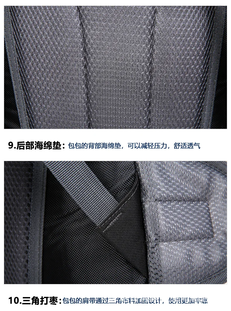 New Style Outdoor Large-Volume Backpack Sports Backpack Mountaineering Bag Men And Women Hiking Bag Travel Bag Customizable