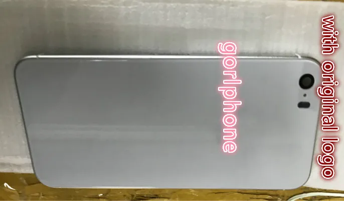 

white color For Iphone 5 5G like 8 and iphone 5S SE Like 8 style Housing Battery Cover Door Rear Cover Chassis Frame Back Cover