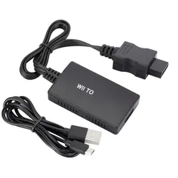 Convertisseur Wii vers HDMI, adaptateur Wii, sortie haute définition, vidéo et Audio, avec Interface Audio 3.5mm, pour affichage Wii 