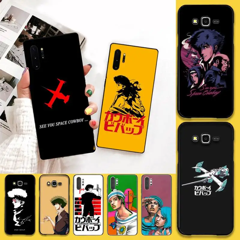 USAKPGRT Cowboy bebop clea Phone Case For Samsung Galaxy Note20 ultra 7 8 9 10 Plus lite J7 J8 2018 Prime | Мобильные телефоны и