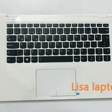 Для lenovo Flex 4-1470 Yoga 510-14IKB верхний чехол C 80s7 BL wt w/KB tur C-cover с клавиатурой 5CB0L67162