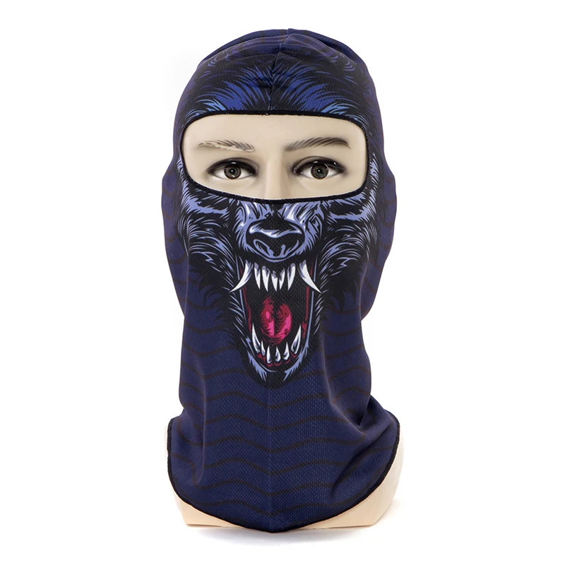 Велосипедная маска для лица Лыжная защита шеи дышащая Ветрозащитная маска для лица - Цвет: 25