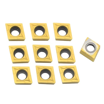 

Parts Carbide Inserts Set Kit 10pcs CCMT09T304 CCMT32.51 UE6020 External