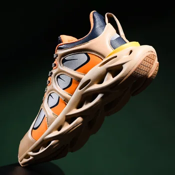 

Sneakers Running-Shoes Footwear Walking Outdoor-Sports Breathable New Lightweight 46 Large Size Comfortable Sports Men's Shoes