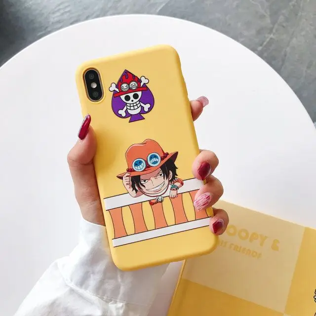 Цельный чехол для iPhone 11, XR, X, Xs, Max, 8, 7, 6 Plus, 6 S, мягкий силиконовый чехол для телефона, японское аниме, чехол, Луффи Зоро