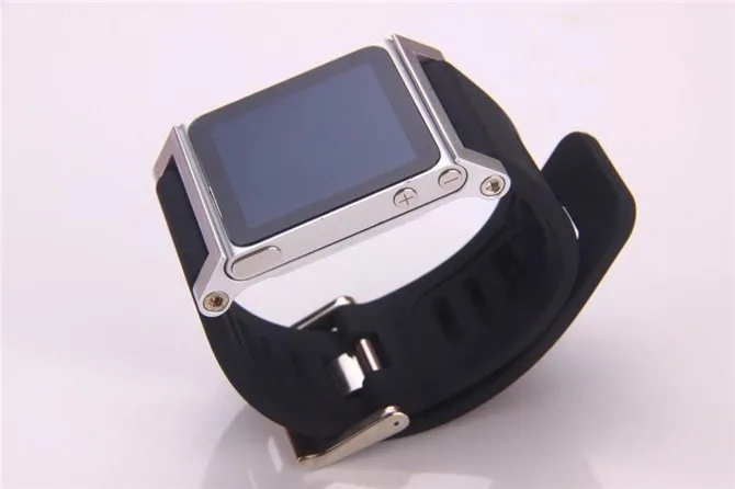 iPod nano 第6世代 8GB シルバー ＋メタルバンド