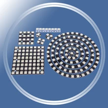 1Bit 3 4Bit 7Bit 8Bit 12Bit 16Bit 24Bit 32 64bits WS2812 5050 RVB LED Bague + Pilote Intégré Module Contrôleur pour Arduino BRICOLAGE