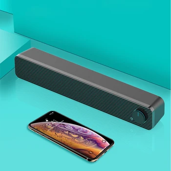 

Wireless Bluetooth Speakers Soundbar Home Theater Impressive Surround Sound Slim LoudSpeaker Subwoofers For TV PC Phones Tablets