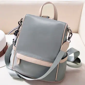 

2020 New Schoolbag Oxford Cloth Backpack Dual-Use Anti-Theft One Shoulder Small Fresh Travel Bag Casual Ladies Backpack