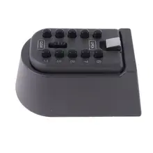 Boîte de rangement murale extérieure pour clé de rechange, coffre fort étanche, support de verrouillage à bouton poussoir