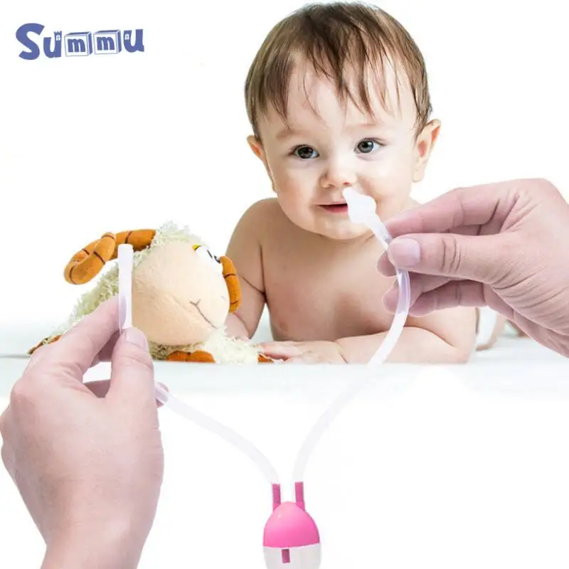 

Baby nasal aspirator color random baby nasal aspirator snot cleaner nasal cavity nasal aspirator cleaning suction nose cleaning