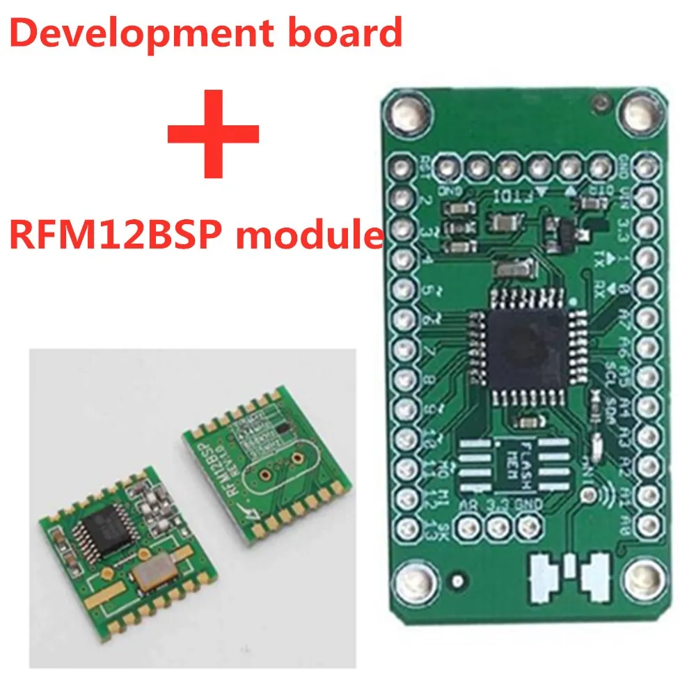 Подходит для Arduino 3,3 В RFM95 RFM69CW RFM12 RFM69HCW RFM92 RFM98 RFM96 беспроводной модуль LoRa макетная плата - Цвет: RFM12  433MHZ