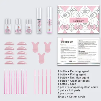 

Full Tool Professional Fast Curling Perming DIY Home Salon Extension Make Up Lash Growth With Glue Eyelash Lift Kit