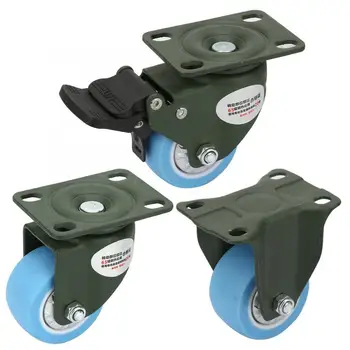 

Manganese Steel Bracket 2 inches Bearing Caster Wheels TPU Trolley Swivel Wheel Caster Low Noise
