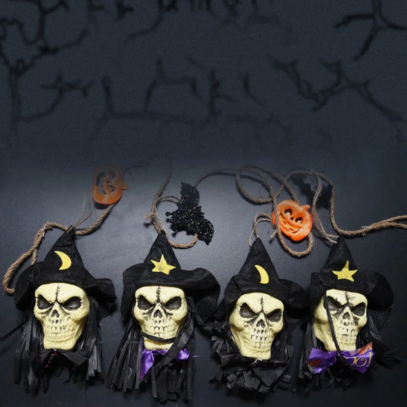 Halloween Hanging Halloween Decorations Terror Scary Props Ghost Haunted House Escape Horror Theme Party Drop Ornament