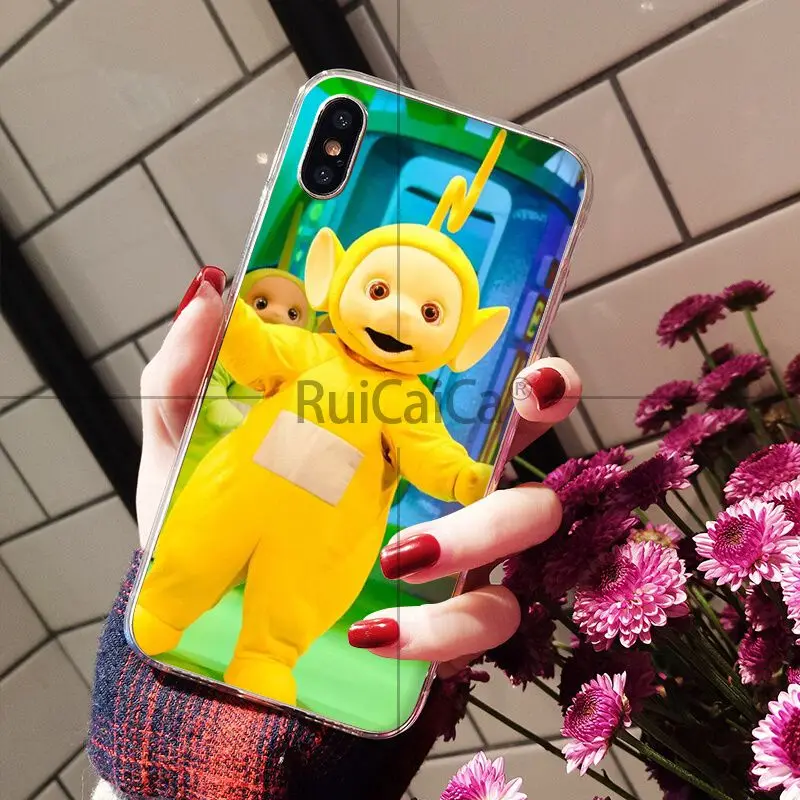 Ruicaica милый мультяшный телеприемник прозрачный мягкий силиконовый чехол для телефона Apple iPhone 8 7 6 6S Plus X XS MAX 5 5S SE XR - Цвет: A9
