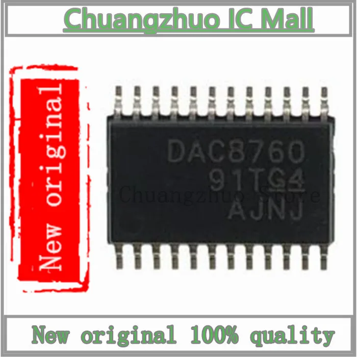 1 шт./лот DAC8760IPWPR DAC8760IPWP DAC8760 HTSSOP-24 SMD IC Chip новый оригинальный | Электроника