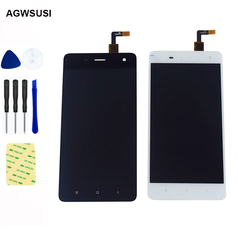Сенсорный ЖК экран для Xiaomi Mi4 дисплей Xiao mi 4 дигитайзер сенсорной панели сборка