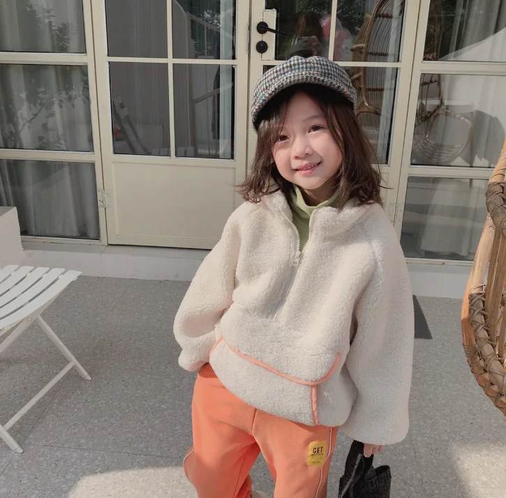 Korea Style Girls Boys Thicken Coat Winter Fashion Baby Boys Jacket Kids Clothes 2-7 Years - Цвет: pic
