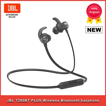 JBL T280BT PLUS Wireless Bluetooth Earphone Noise Reduction Sport Earbuds Stereo Bass Waterproof Headset with Mic for Smartphone 1