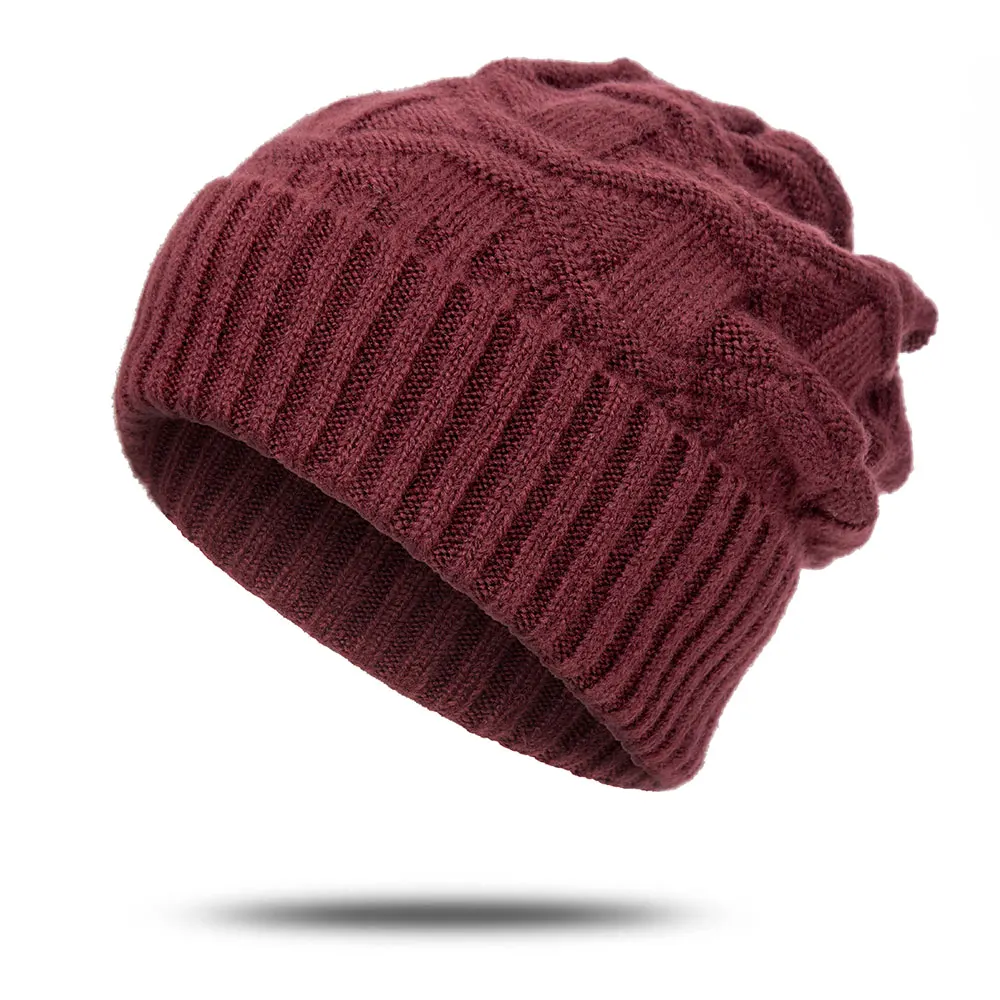 YEABIU женская шапка skulliesзимние вязаные женские шапки бини Хлопковые женские шапки для девочек мягкие теплые уличные повседневные женские шапки