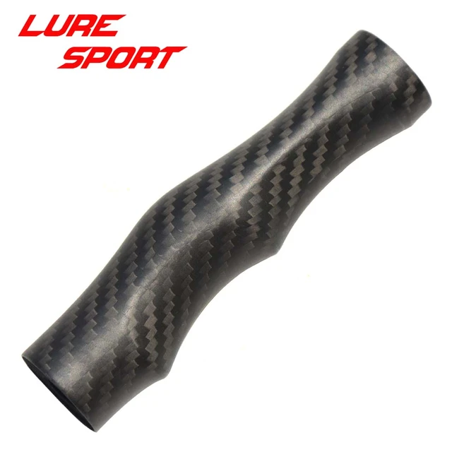 LureSport 12cm HandShape CarbonWoven Grip PCS Reel Seat Rod