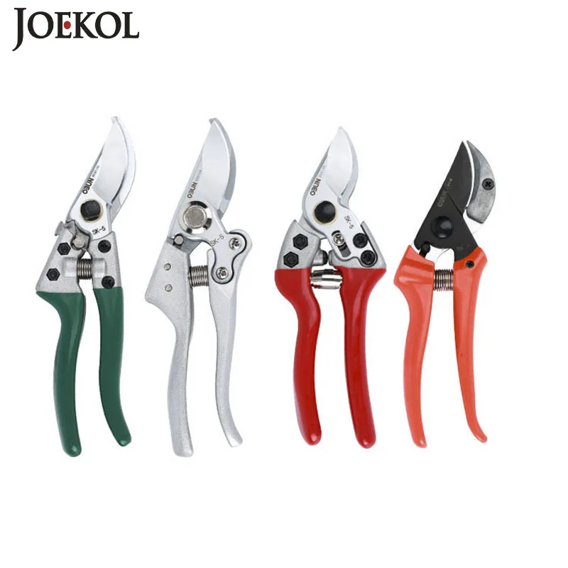 T TOVIA 8 Inch Garden Pruner Shears SK5 Blade Pruning Scissors for Bonsai  Fruit Trees Flowers Branches Garden Pruners - AliExpress