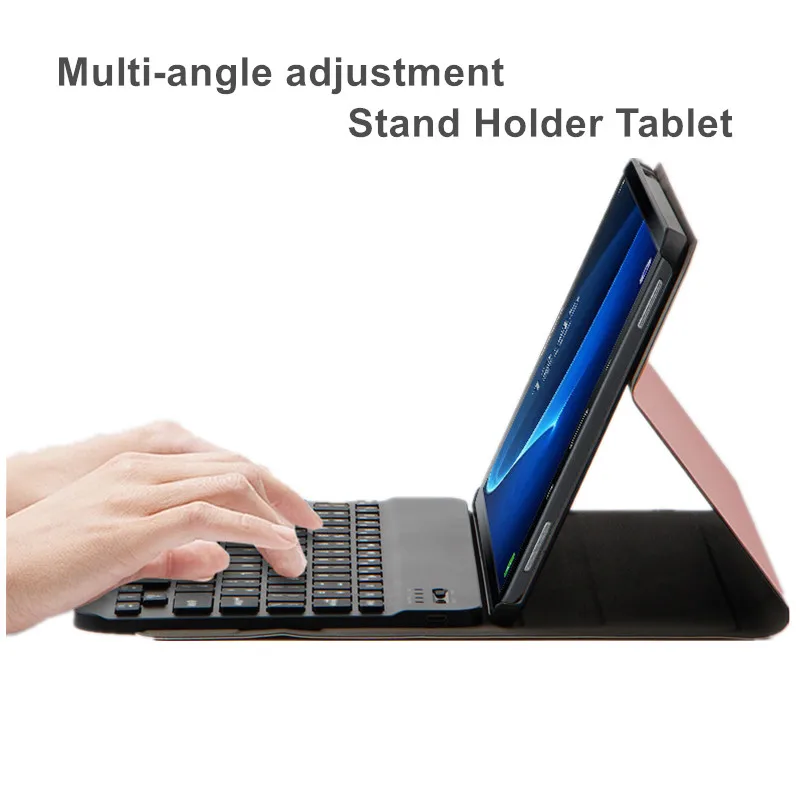  Bluetooth Keyboard Case for Samsung Galaxy Tab A 10.1 2016 SM T585 Leather Case for Funda Tablet Sa