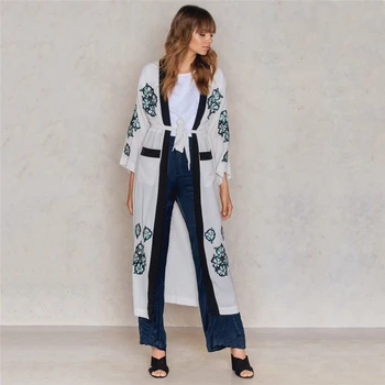 

Women Bathing Suit Cover Ups Beach Pareos Swimwear Beach Tunic Embroider Beach Cover Up Cotton Kaftans Sarong Swimsuit Cover Up