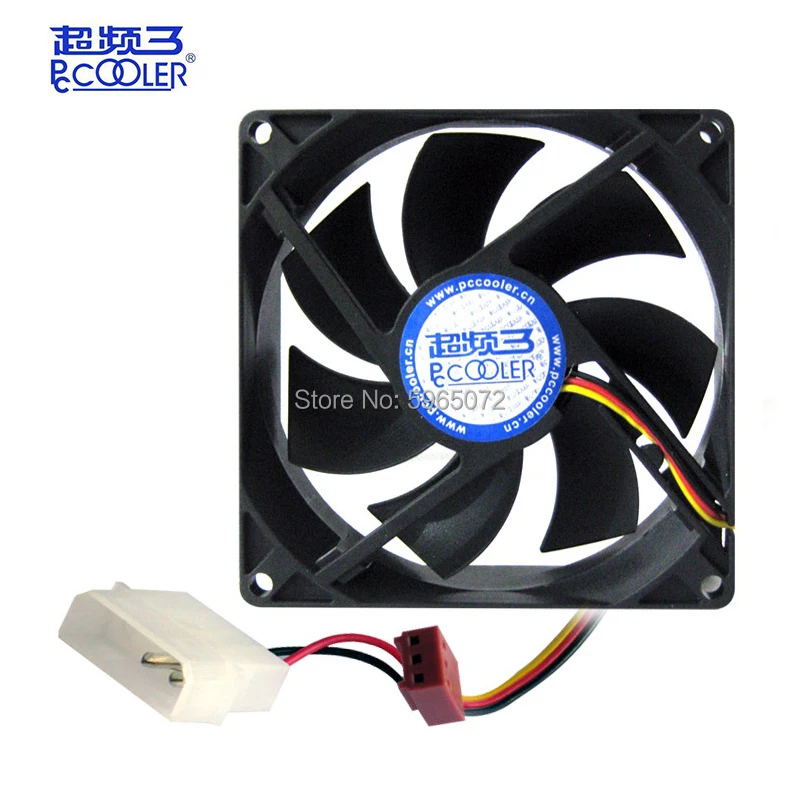 Pccooler детская одежда на рост 80 60 мм Мини PC чехол Вентилятор охлаждения 3/4PIN ШИМ