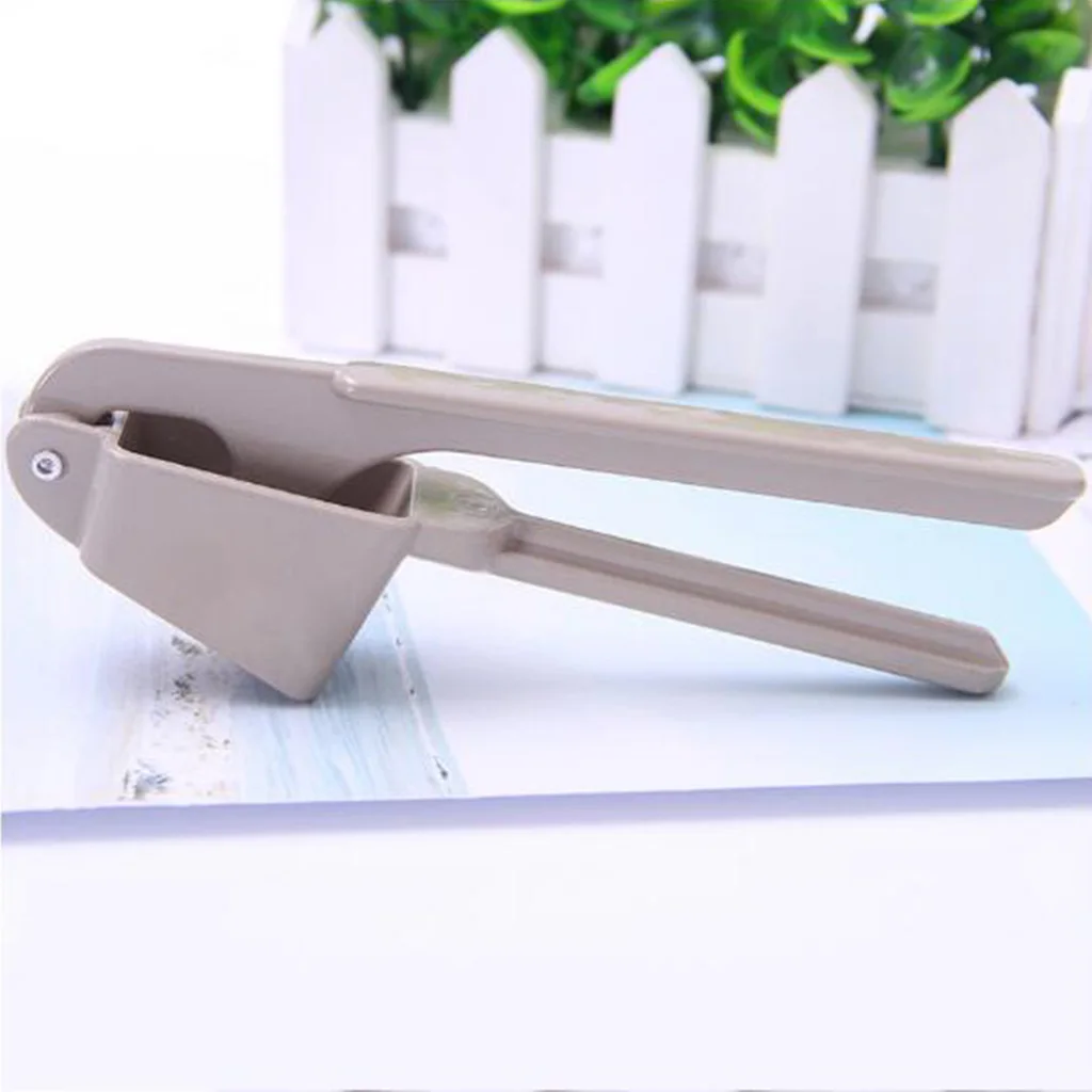 Garlic Press Crusher Stainless Steel Ginger Mincer MULTI-USE 6.3 inch Long