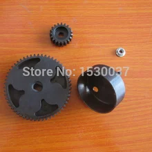 Звонок сцепления и 55 T/19 T высокоскоростной металлический набор передач для 1/5 Hpi Rovan Km Mcd Gtb Racing Baja 5b 5t 5sc Ss грузовик Rc запчасти для автомобилей