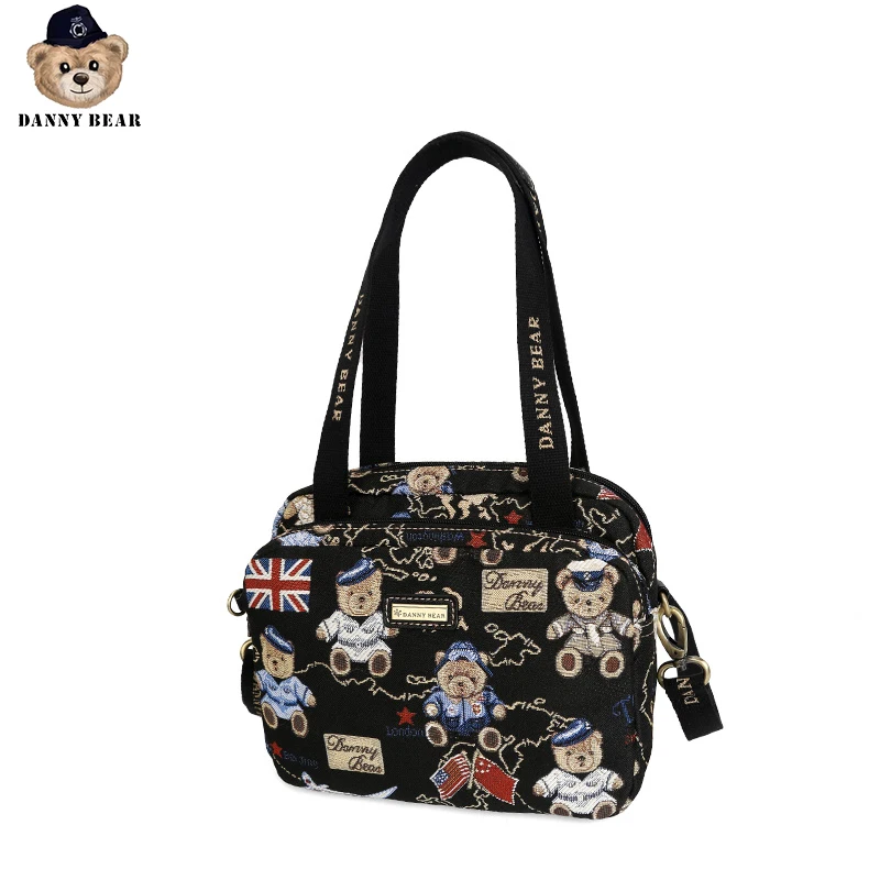 

Danny Bear Navigation Bear Series Crossbody Shoulder Bag Women Printed Cute Female Handbag DBWB7115048-160B