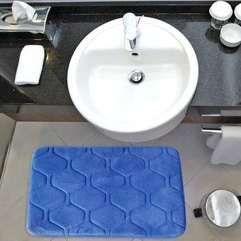 

Tapete Water Absorption Carpet Bath Mat Anti-slip Coral Fleece Doormat Memory Cotton Slow Rebound Living Room Non-Slip Mat