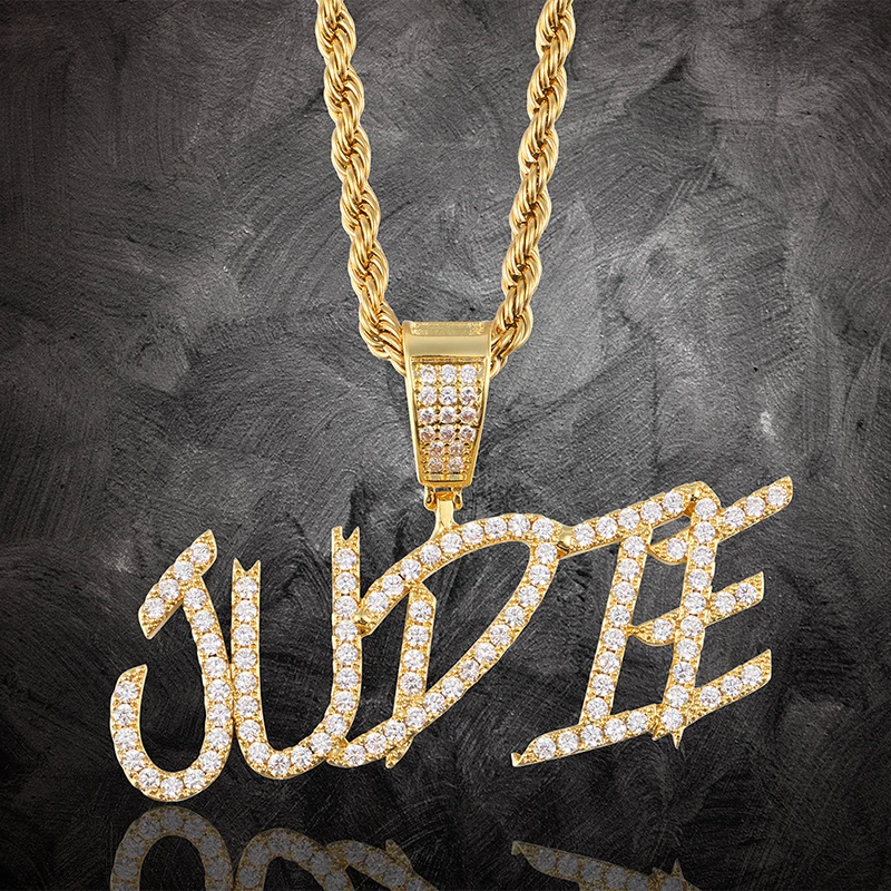 New Design Hip Hop Custom Name Letter 