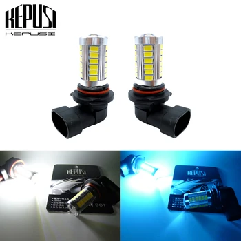 

2pcs 9005 HB3 Car LED Lamp Light Bulbs Car Accessories External Led Fog Light Bulbs For 2014 Honda Accord Civic Crosstour